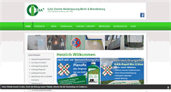 Desktop Screenshot of ilka-chemie-berlin.de