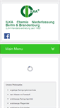 Mobile Screenshot of ilka-chemie-berlin.de